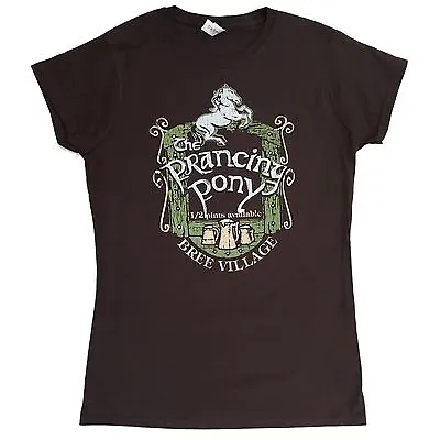 TOLKIEN  Lord Of The Rings  Inspired > Ladies T-shirt > Prancing Pony > S - 2XL • £15.99